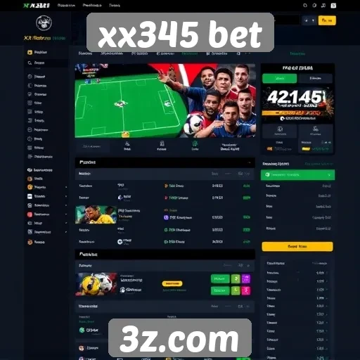 Facilidade de uso da interface do xx345 bet